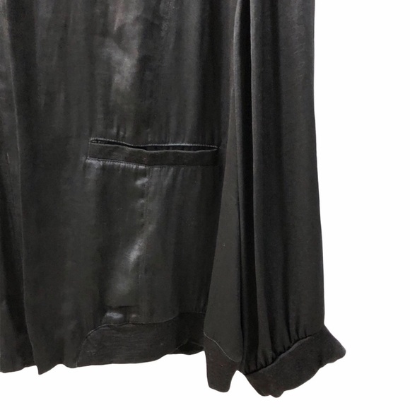 Cotelac Blazer Jacket Black Open Front Size XXL Blazer Coatigan - Picture 4 of 10